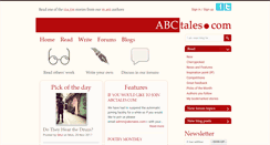 Desktop Screenshot of abctales.com